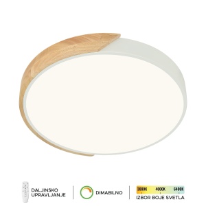 LED plafonska lampa F2811-30C WH+WD - Img 2