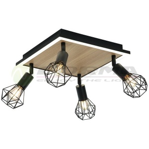 LED plafonska lampa FE405-4 BK+WD - Img 2