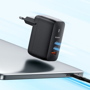 MCDODO CH-0291 ZIDNI Punjač 65W, DUAL TIP-C+USB-A KONEKTORI - Img 4