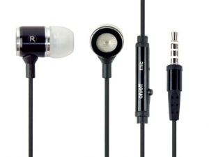 MHS-EP-001 Gembird Metal MP3 slusalice sa mikrofonom black (1x3,5mm) A - Img 1