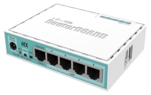 MikroTik RB750Gr3 heX 5xGigabit, Dual Core 880MHz CPU, 256MB RAM, USB, microSD, RouterOS L4 MT023 - Img 1