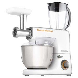 Mikser sa posudom Sencor STM 3740WH/1000W/bela - Img 2