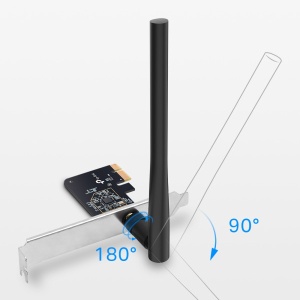 Mrežna kartica PCIE TP-Link Archer T2E wireless 600Mb/s dual band - Img 2