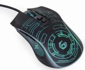 MUSG-RGB-01 Gembird USB LED gaming mis, 1200-3600DPI 7-button 124mm - Img 1