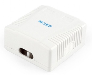 NCAC-2U5E-01 Gembird CAT5E UTP kutija za površinsku montažu sa 2 porta za RJ45 - Img 2