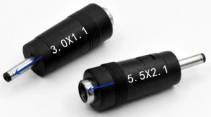 NPC-5.2x2.5mm 3.0x1.1mm DC to DC 20V Connector Black (L) (prodaje se na komad) - Img 2