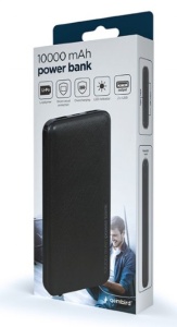 PB10-02 Gembird power bank 10000mAh 2xUSB, LED