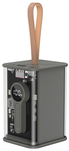 PB18-TQC3-01 Gembird Power bank 18000 mAh, crni - Img 1