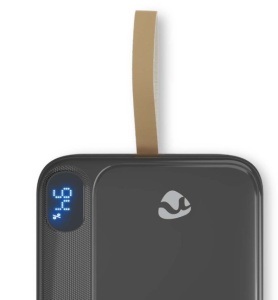 PBKPD20W325BK Powerbank, 30000mAh, 1xUSB-C, 2xUSB-A, PD3.0 20W, Lithium-Polymer, Display - Img 3