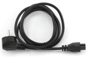 PC-186-ML12-1M Gembird Detelina C5 napojni kabl za notebook, VDE certifikat 1m - Img 2