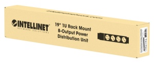 PDU kabl Intellinet 715126 19"/1U sa 8 utičnica/prekidač/2m - Img 2