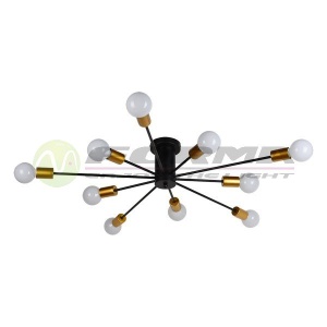 Plafonska lampa FK7009-10C BK - Img 2