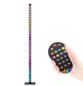 Podna lampa M69-B RGB+IC * crna 10W LED sa daljinskim 20 tastera i adapterom 5V 2A - Img 1