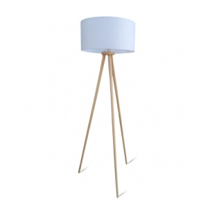PODNA LAMPA TRONOZAC 607042 DRVO-BELA - Img 2