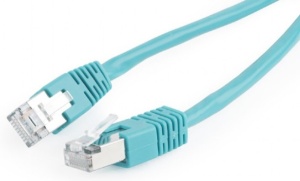 PP22-1M/G Gembird Mrezni kabl FTP Cat5e Patch cord, 1m green - Img 2