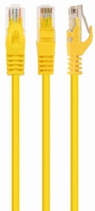 PP6U-0.5M/Y Gembird Mrezni kabl, CAT6 UTP Patch cord 0.5m yellow - Img 1