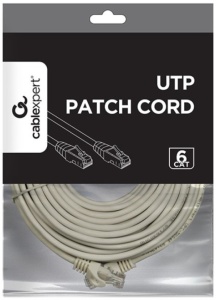 PP6U-20M Gembird Mrezni kabl, CAT6 UTP Patch cord 20m grey A - Img 3
