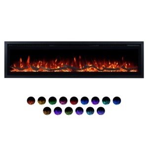 PROSTO smart elekt. 60" 3u1 multikolor kamin 1800W - Img 2