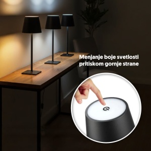 PROSTO stona punjiva LED lampa CCT 1200mAh - Img 2