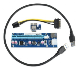 RC-PCIEX-03 Gembird * PCI-Express riser add-on card, PCI-ex 6-pin power connector - Img 3