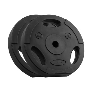 REBEL ACTIVE Bitumenski tegovi sa tri rukohvata set 2x10kg / 31mm RBA-2123