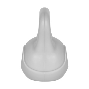 REBEL ACTIVE Girja (kettlebell) sa gumenom oblogom, 2 kg, siva boja, model RBA-2322G-02 - Img 3