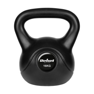 REBEL ACTIVE Girja rusko zvono sa gumenom oblogom, 16 kg RBA-2318 - Img 2