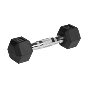 REBEL ACTIVE Gumirani HEX tegovi (bučice), par 2x2 kg, model RBA-2325-02 - Img 3