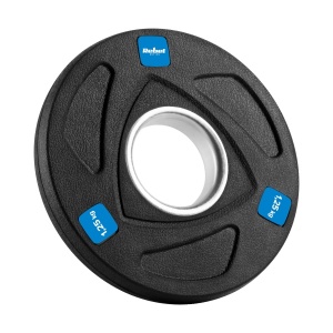 REBEL ACTIVE Gumirani liveni olimpijski tegovi ploče set 4x1.25kg / 51mm RBA-2107 - Img 2