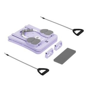 REBEL ACTIVE Kućni set za pilates - višefunkcionalna fitnes sprava 9 u 1 ljubičasta boja RBA-3069-PU - Img 3