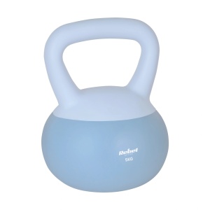 REBEL ACTIVE Meka vinilna girja (Soft Kettlebell), 5 kg, model RBA-2333-05