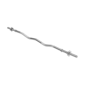 REBEL ACTIVE Šipka za tegove blago zakrivljena 120cm 5kg / 25mm RBA-2209 - Img 2