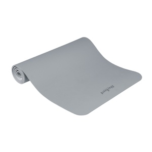 REBEL ACTIVE Strunjača prostirka za jogu, pilates i fitnes 183x61 cm debljina 1 cm TPE siva RBA-3158-2GY