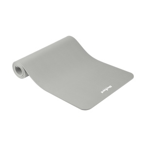 REBEL ACTIVE Strunjača prostirka za jogu, pilates i fitnes 183x61cm debljina 1cm NBR siva RBA-3150-GY