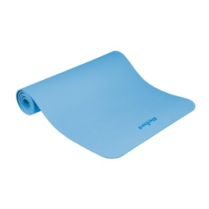 REBEL ACTIVE Strunjača prostirka za jogu, pilates i fitnes 183x61cm debljina 1cm TPE plava RBA-3158-BL