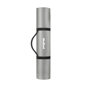 REBEL ACTIVE Strunjača prostirka za jogu, pilates i fitnes 190x100cm debljina 1.5 cm NBR siva RBA-3155-GY - Img 6