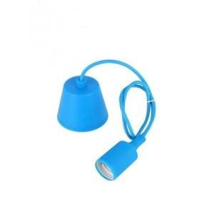 RUSTIK 119 VISILICA 1*E27 PLAVA pvc - Img 3