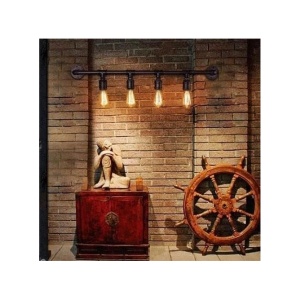 RUSTIK 29 ZIDNA LAMPA W0021-4 4*E27 cupreous - Img 2