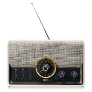 SAL Retro radio, AM-FM-BT-USB-mSD - RRT 6B - Img 2