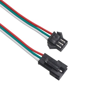Set priključnih kablova za PIXEL LED trake, 10cm, JST-SM3 (1xM+1xŽ) - Img 2