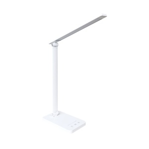 Sklopiva stona LED lampa sa satom i USB punjenjem 6.5W OSRAM bela
