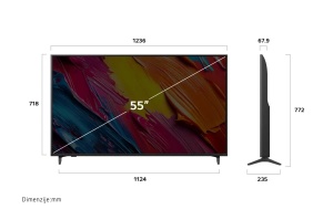 SMART QNED TV 55 LG 55QNED70A6A 3840x2160/UHD/4K/DVB-T2/C/S2 - Img 3