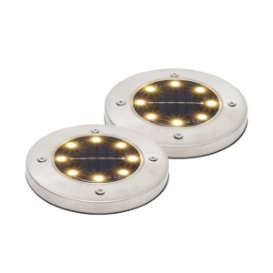 Solarna baštenska lampa - 2 kom.