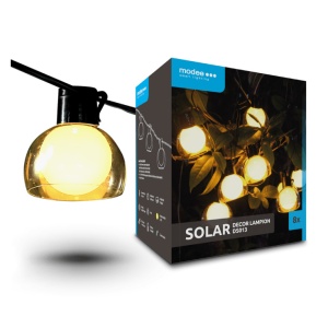 Solarni LED niz 4.4 m, 8 lampiona - Img 2