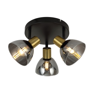 Spot lampa FE407-3R BK+SG - Img 3