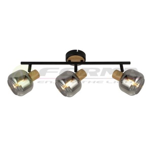 Spot lampa FE408-3 BK+WD - Img 2