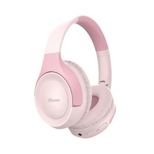 Stereo Bluetooth slušalice sa mikrofonom MX100 roze