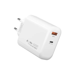 Strujni adapter S-link SL-EC68 45W PD30W/QC 18W USB-A/USB-C Brzo punjenje - Img 3