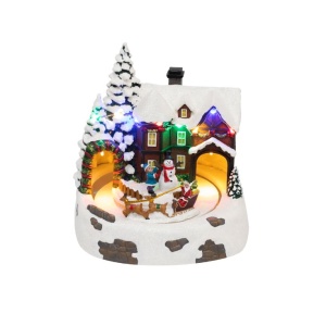 Svetleća LED diorama "snežna koliba" - Img 2