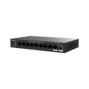 Svič 10/100/1000 9-port + 1SFP Tenda TEG2210P-8-120W/8-Port PoE - Img 2